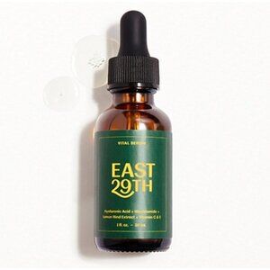 East 29th BNIB Vital Serum Hyaluronic Acid Niacinamide Vitamins C 30mL/1 Fl Oz